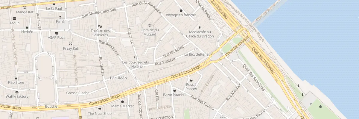 Plan du 10 Rue Renière à Bordeaux