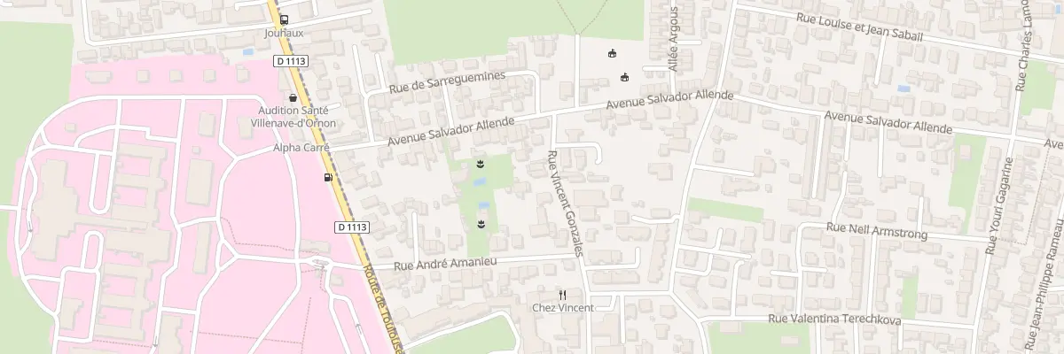 Plan du 54 Rue Vincent Gonzales à Bègles