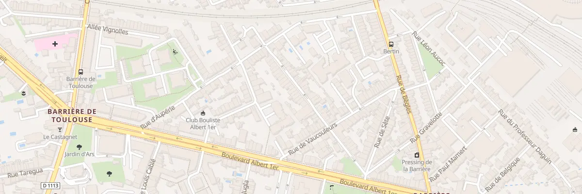Plan du 31 Rue Blaise Pascal à Bordeaux