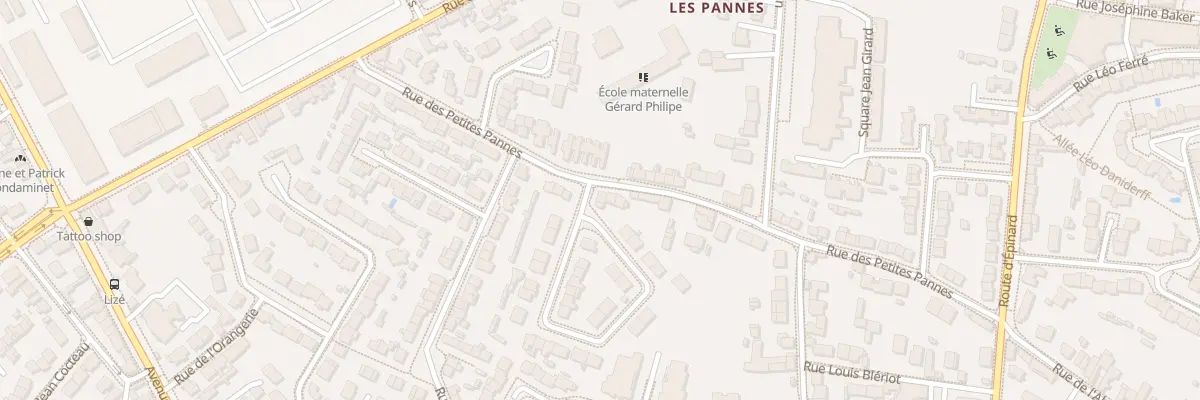 Plan du 31 Rue des petites Pannes à Angers
