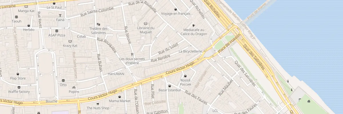 Plan du 12 Rue Renière à Bordeaux