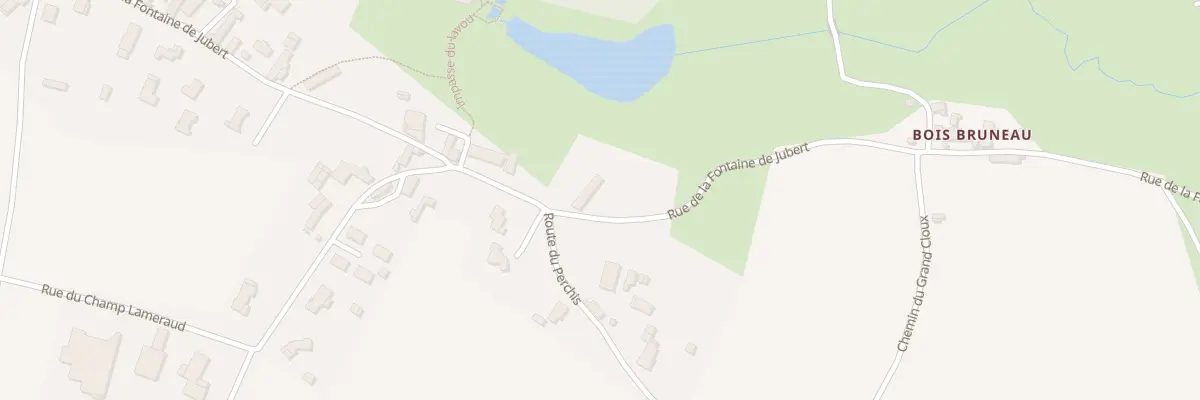 Plan du 29 Rue de la Fontaine Jubert à Ardin