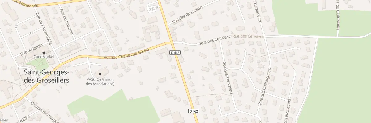 Plan du 33 Rue des Canadiens à Saint-Georges-des-Groseillers