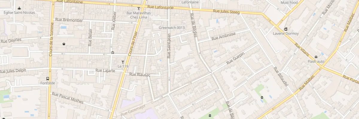 Plan du 72 Rue Saint-Jean à Bordeaux
