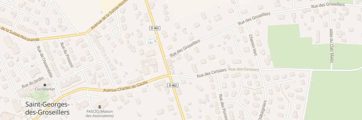Plan du 23 Rue des Canadiens à Saint-Georges-des-Groseillers