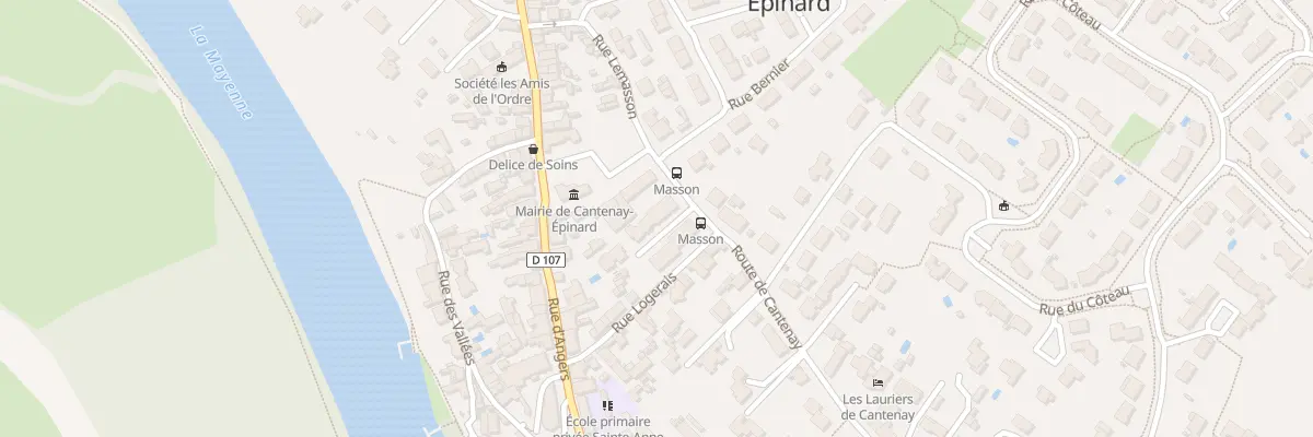 Plan du 3 Passage des Oeillets à Cantenay-Épinard