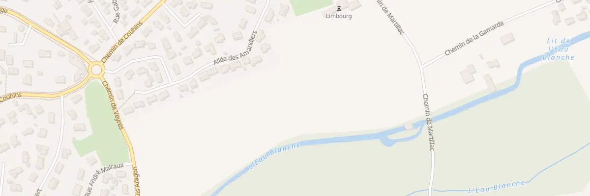 Plan du 15 Che de Martillac à Villenave-d’Ornon