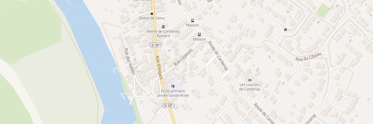 Plan du 14 Rue Logerais à Cantenay-Épinard