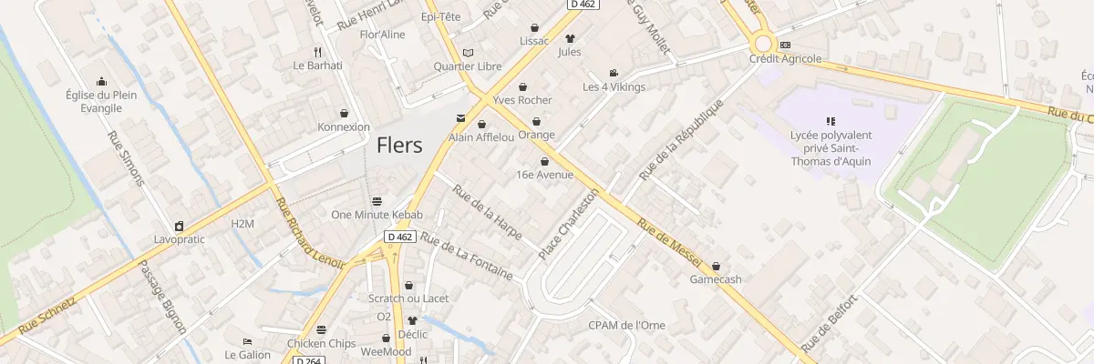 Plan du 20 Rue de Messei à Flers
