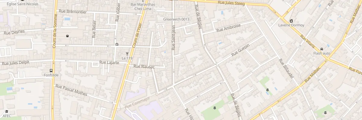Plan du 74 Rue Saint-Jean à Bordeaux