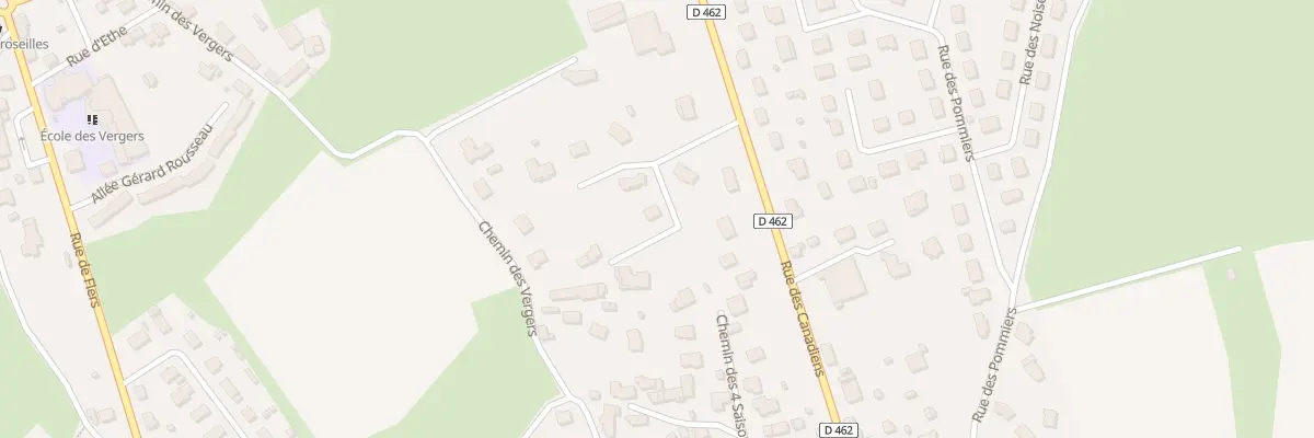 Plan du 32 Rue des Canadiens à Saint-Georges-des-Groseillers