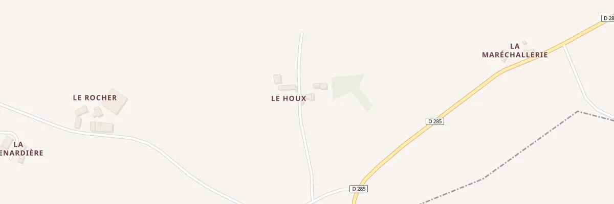 Plan du 5026 Le Minerai à Saint-Charles-la-Forêt
