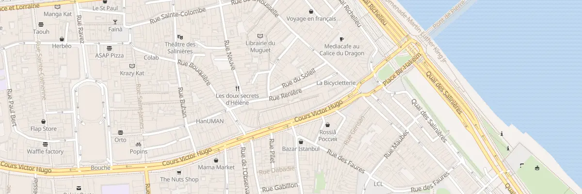 Plan du 18 Rue Renière à Bordeaux