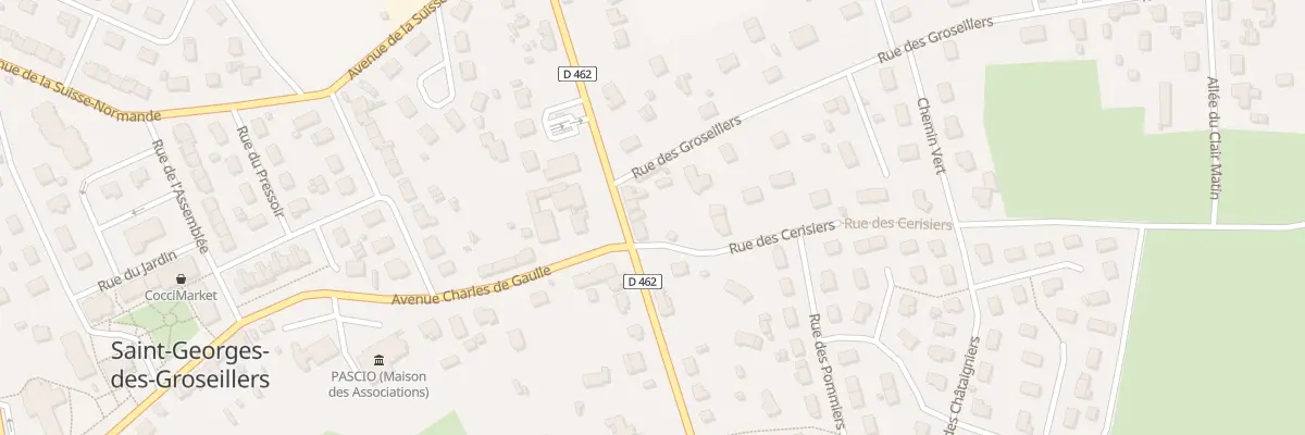 Plan du 25 Rue des Canadiens à Saint-Georges-des-Groseillers