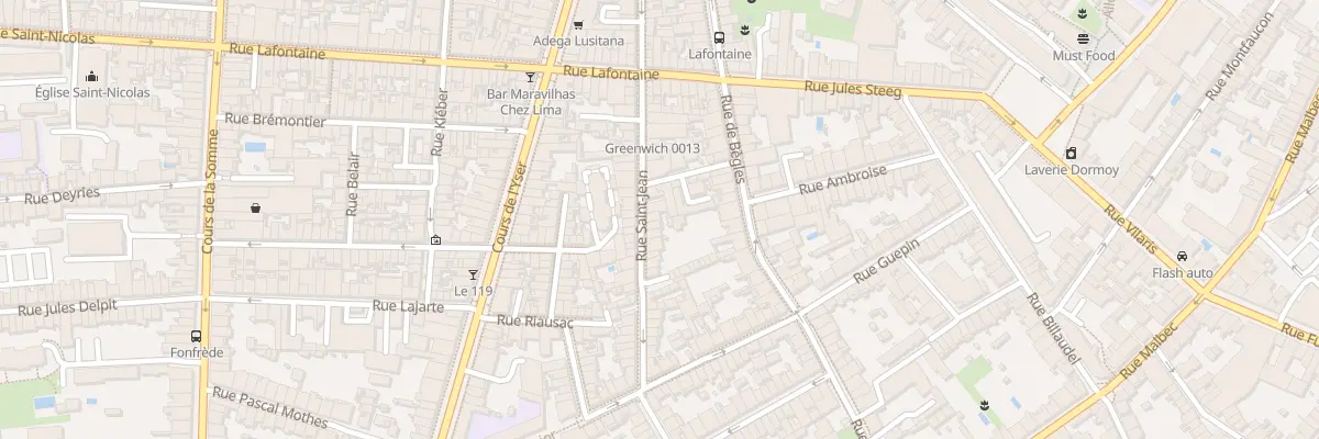 Plan du 58 Rue Saint-Jean à Bordeaux