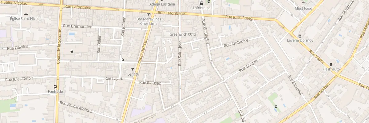 Plan du 64 Rue Saint-Jean à Bordeaux