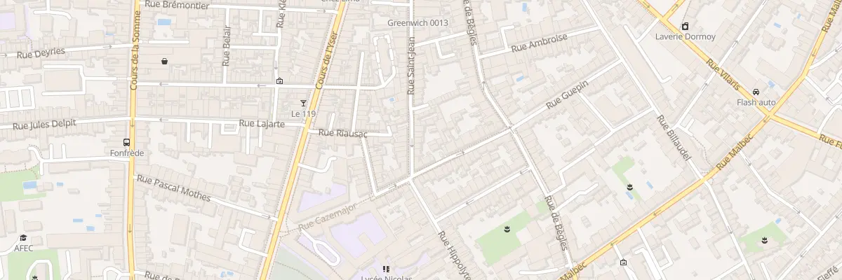 Plan du 84 Rue Saint-Jean à Bordeaux