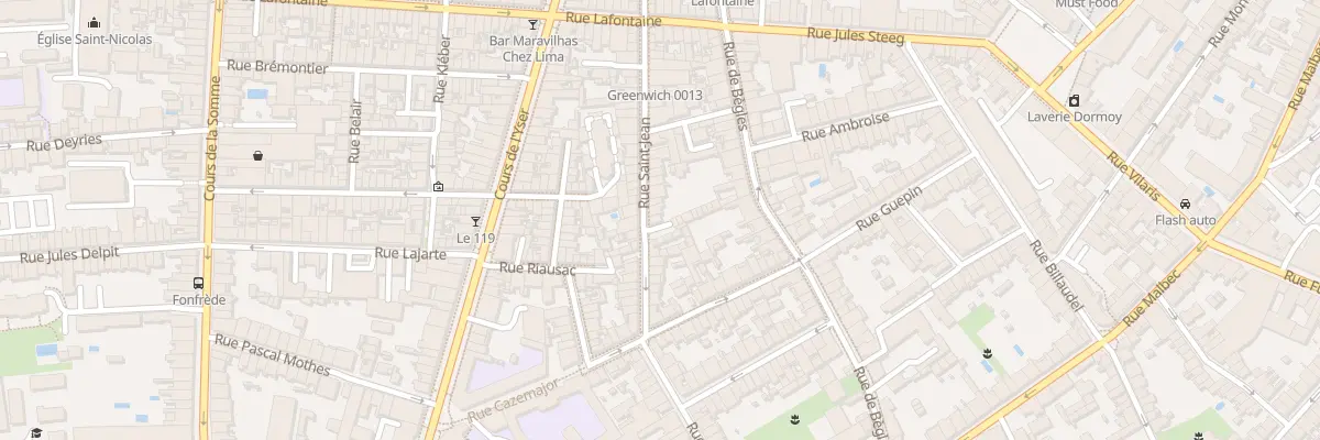 Plan du 70 Rue Saint-Jean à Bordeaux