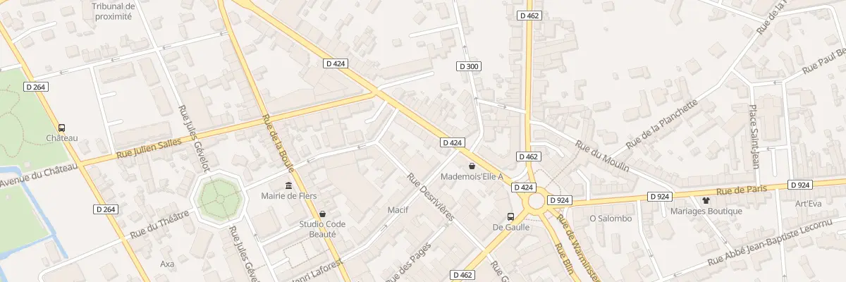Plan du 23 Rue de la Onzieme Db à Flers