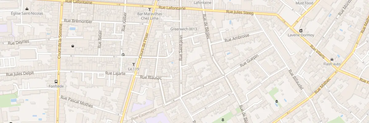 Plan du 68 Rue Saint-Jean à Bordeaux
