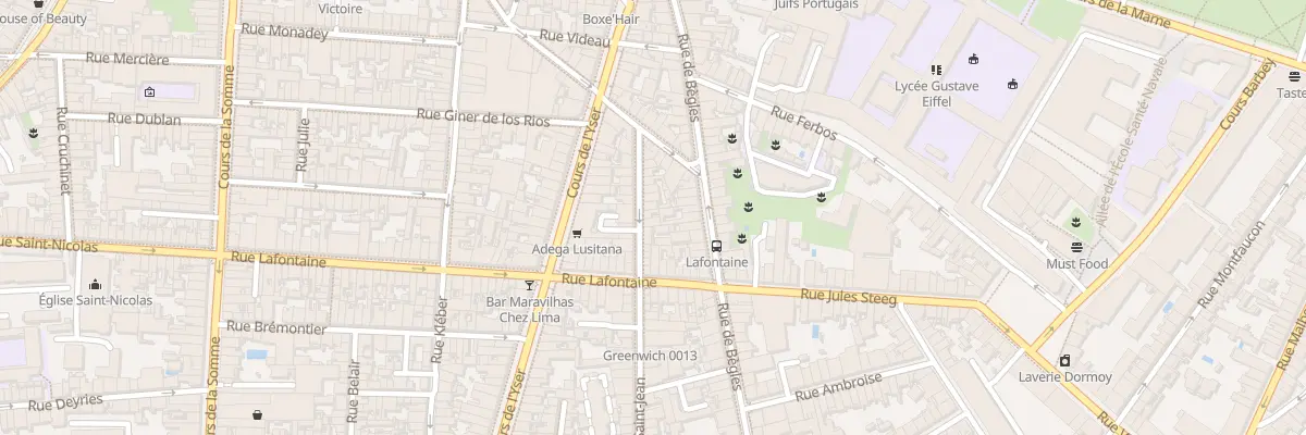 Plan du 18 Rue Saint-Jean à Bordeaux