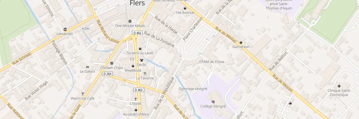 Plan du 37 Pl Charleston à Flers