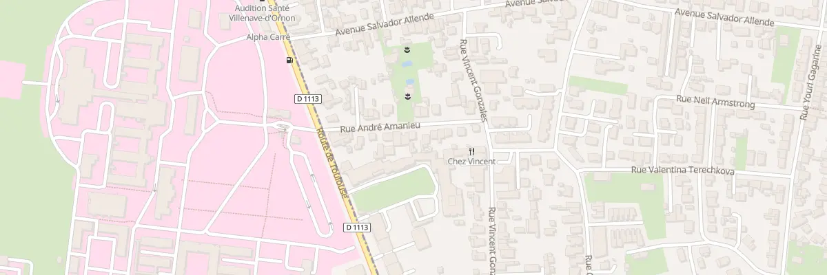 Plan du 7T Rue André Amanieu à Bègles