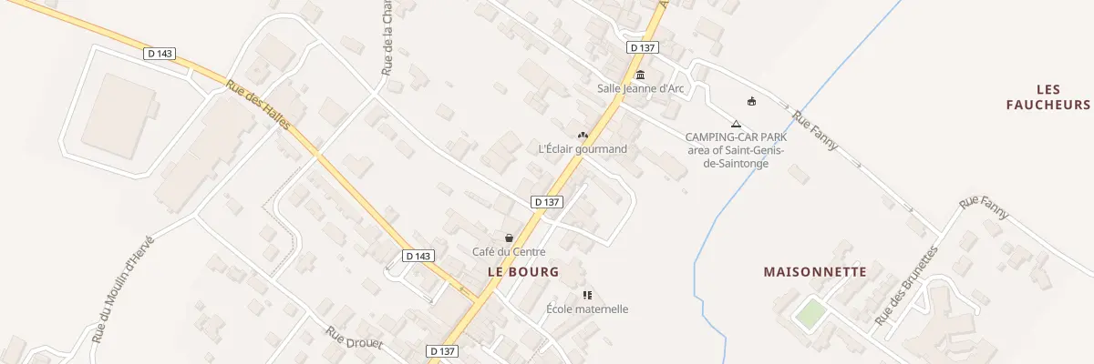 Plan du 6 Av de Saintes à Saint-Genis-de-Saintonge