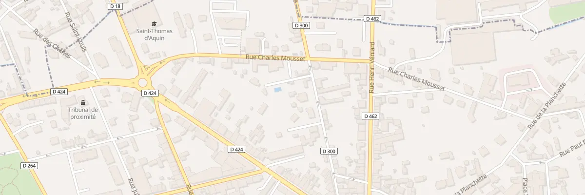 Plan du 29 Rue St Georges à Flers