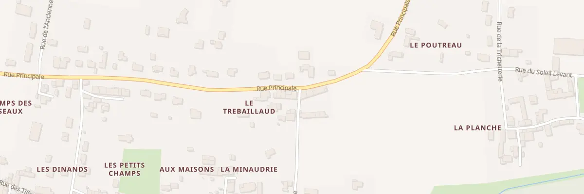 Plan du 2 Rue de la Boutonne à La Vergne
