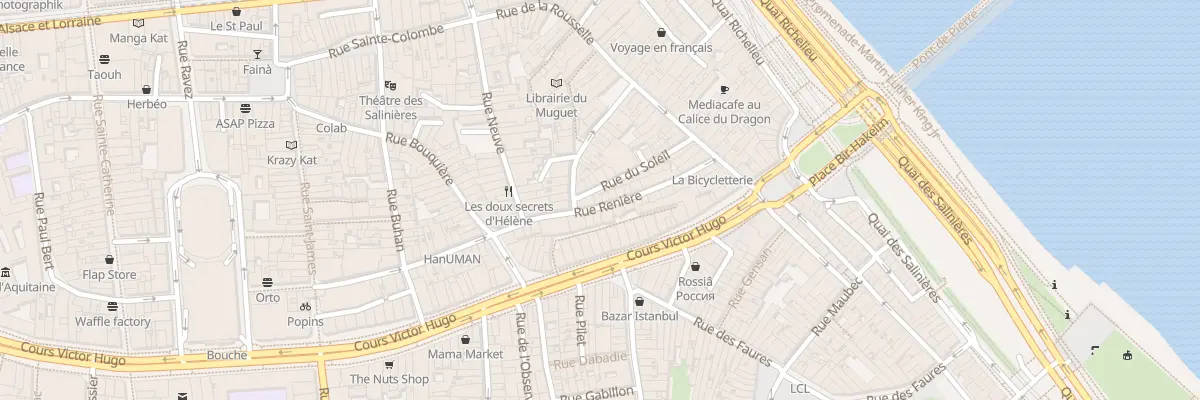 Plan du 23 Rue Renière à Bordeaux