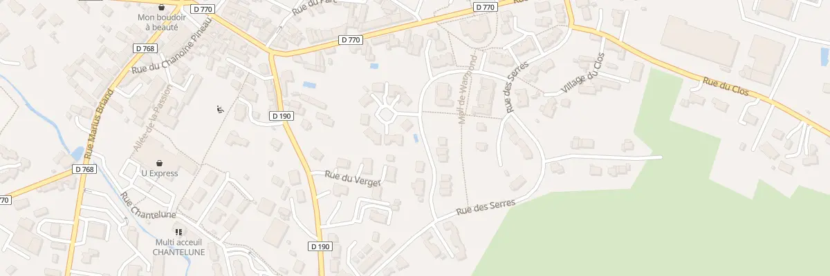 Plan du 1 Sq des Fougeres aux Hauts-d’Anjou