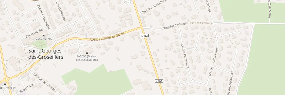 Plan du 20 Rue des Canadiens à Saint-Georges-des-Groseillers