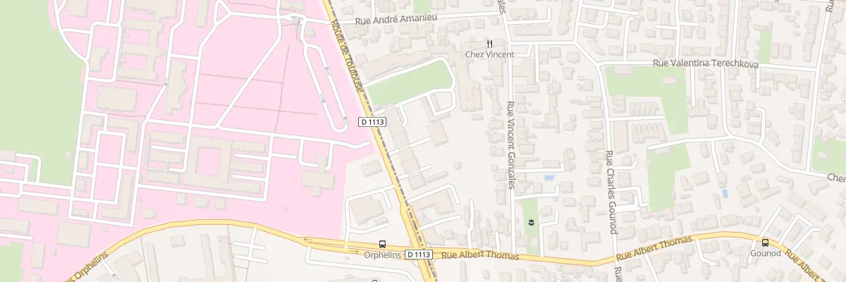 Plan du 354 Rte de Toulouse à Bègles