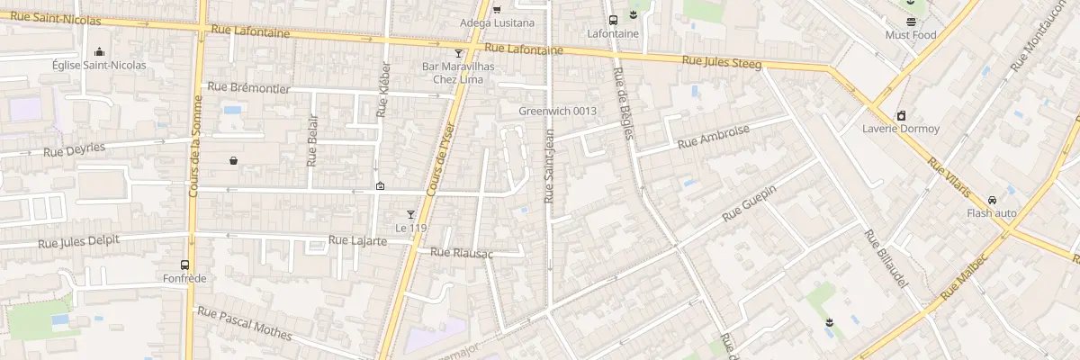 Plan du 57 Rue Saint-Jean à Bordeaux