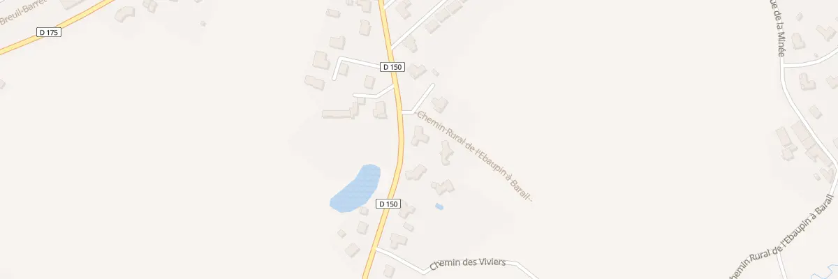 Plan du 29 Rue de la Sablière à Courlay