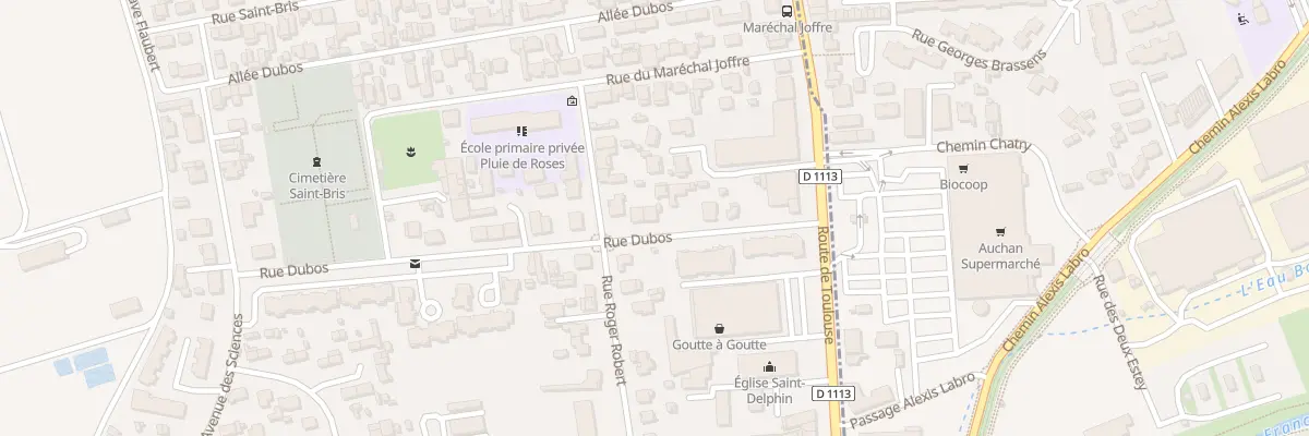 Plan du 15 Rue Dubos à Villenave-d’Ornon
