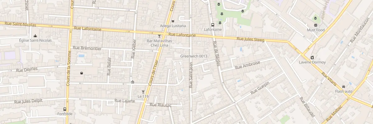 Plan du 45B Rue Saint-Jean à Bordeaux