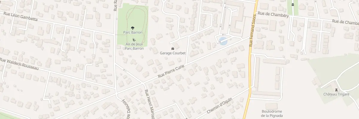 Plan du 94 Rue Pierre Curie à Villenave-d’Ornon