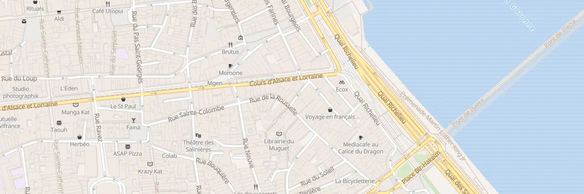 Plan du 32 Rue de la Rousselle à Bordeaux