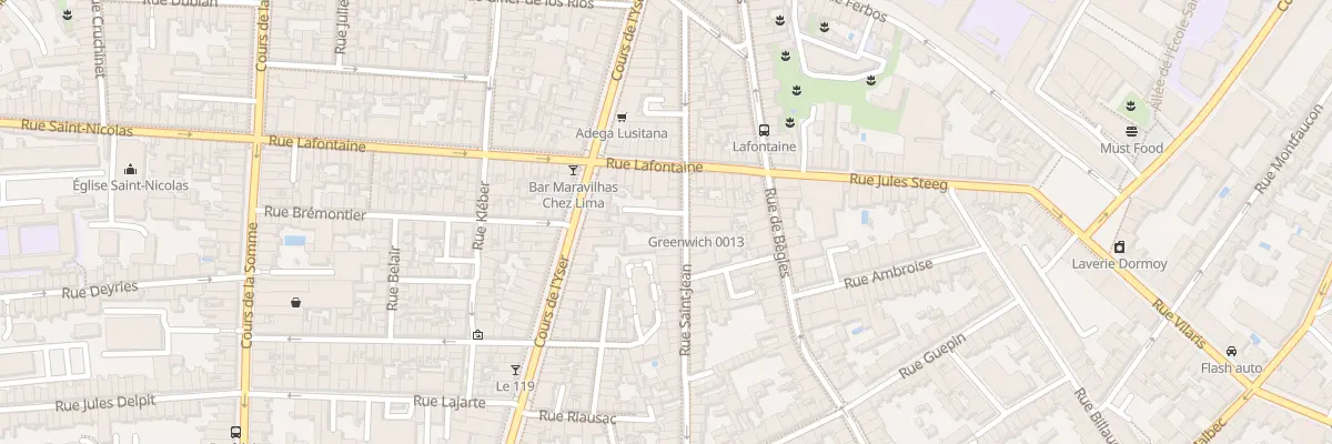 Plan du 39 Rue Saint-Jean à Bordeaux