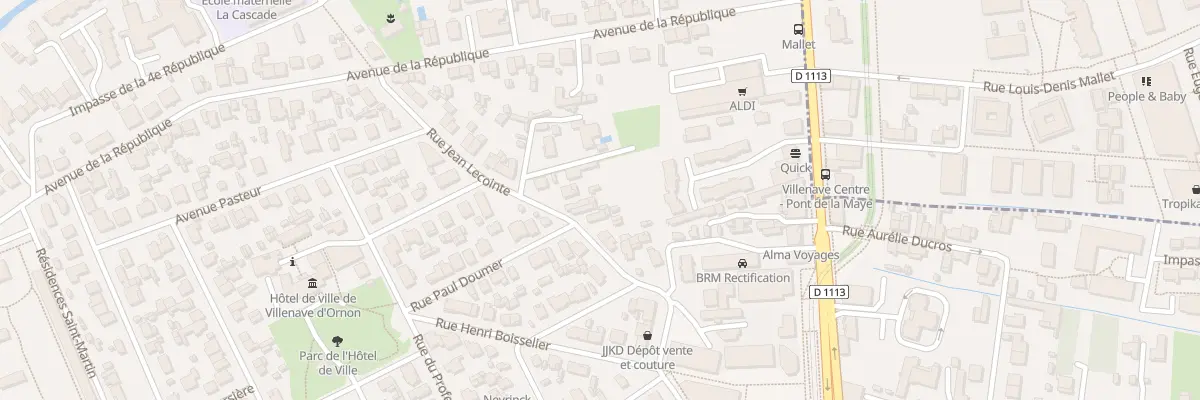 Plan du 29 Rue Jean Lecointe à Villenave-d’Ornon