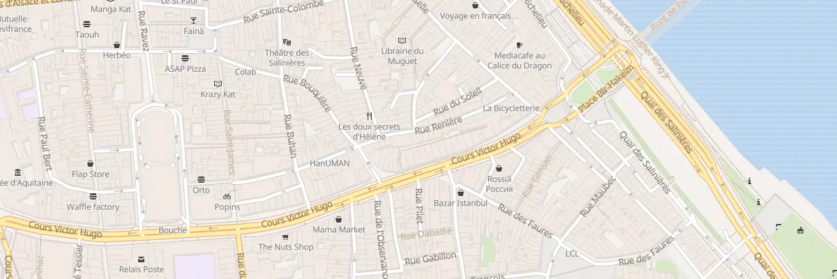Plan du 26 Rue Renière à Bordeaux