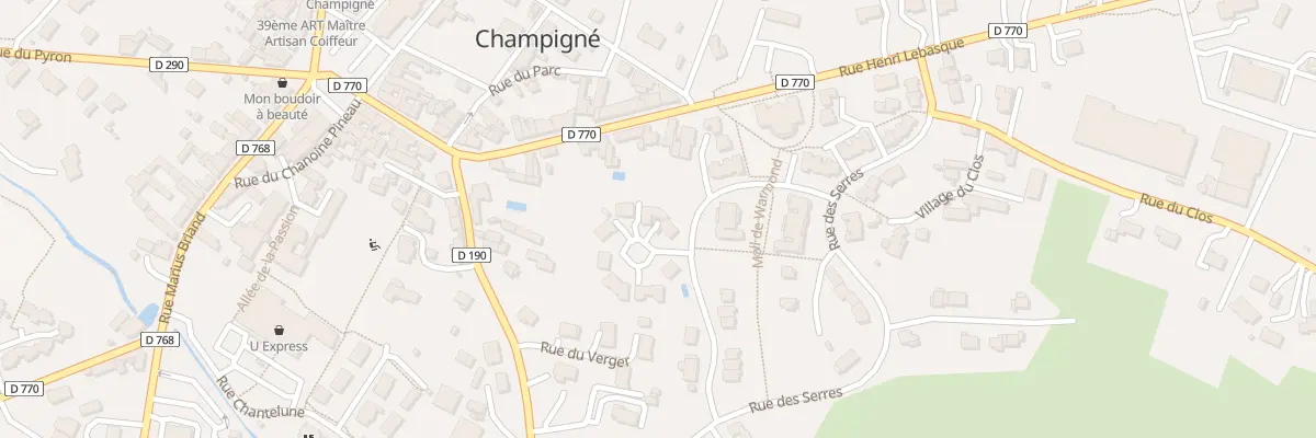 Plan du 7 Sq des Fougeres aux Hauts-d’Anjou