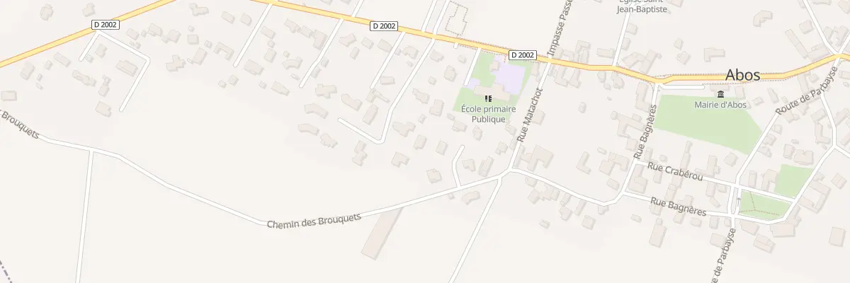 Plan du 3 Rue Raymond Sedze à Abos