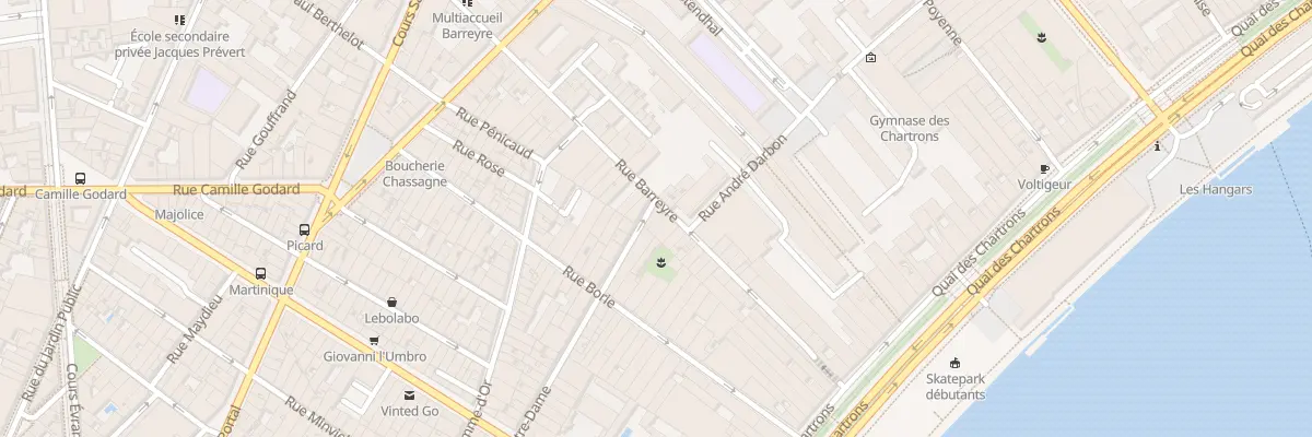 Plan du 152 Rue Notre Dame à Bordeaux