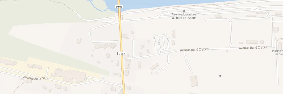 Plan du 5001 Av René Crabos à Saint-Sever