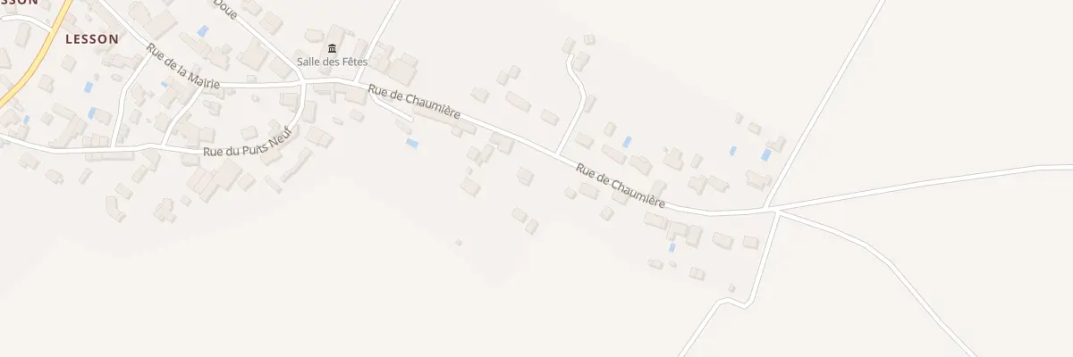 Plan du 20 Rue de la chaumière à Benet