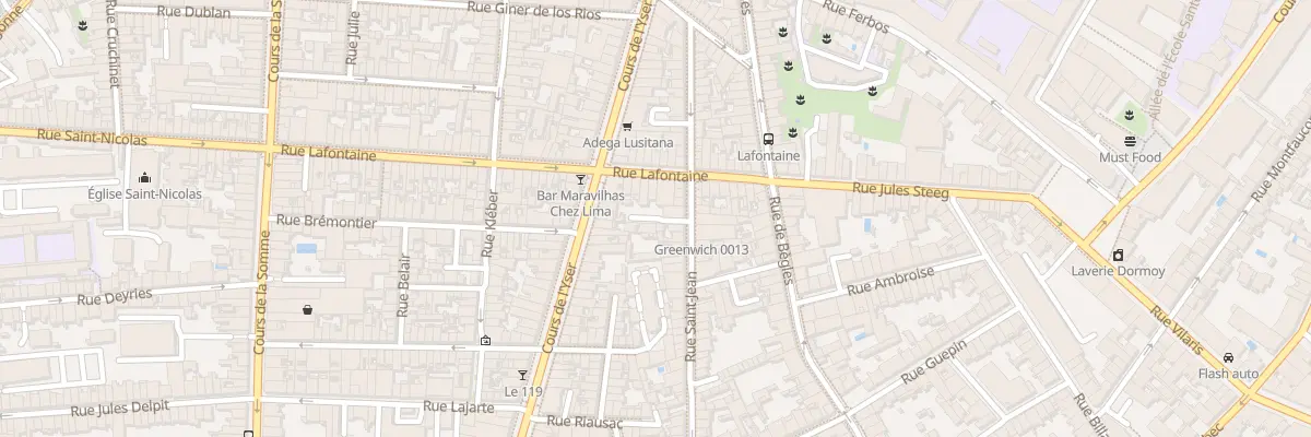 Plan du 35 Rue Saint-Jean à Bordeaux