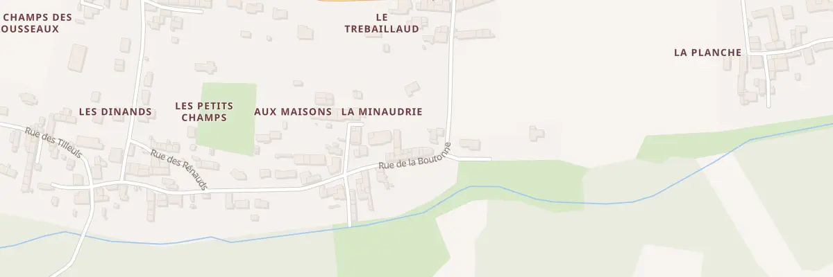 Plan du 12 Rue de la Boutonne à La Vergne